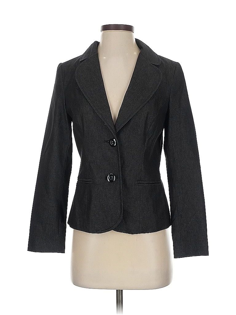 Pre-owned Agb Blazer Jacket In Gray