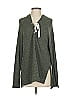 Olivaceous Green Pullover Sweater Size S - photo 1