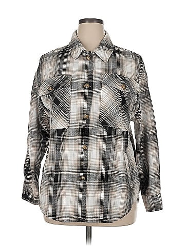 Ashley by 26 International Long Sleeve Button-Down Shirt (view 1)