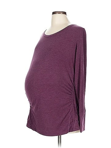 Gap Fit Maternity 3/4 Sleeve T-Shirt (view 1)