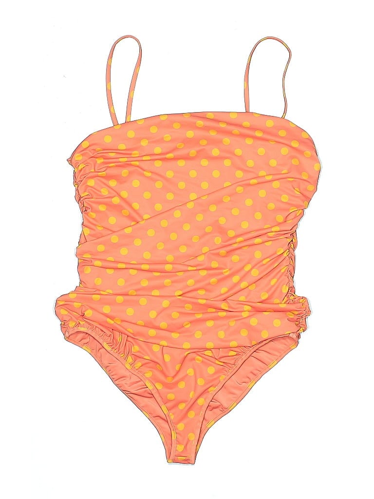 Click to view more detailed imagery on our partner's website Pre-owned Caroline Constas One Piece Swimsuit In Orange