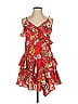 Parker 100% Polyester Red Cocktail Dress Size XS - photo 1
