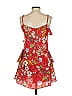 Parker 100% Polyester Red Cocktail Dress Size XS - photo 2