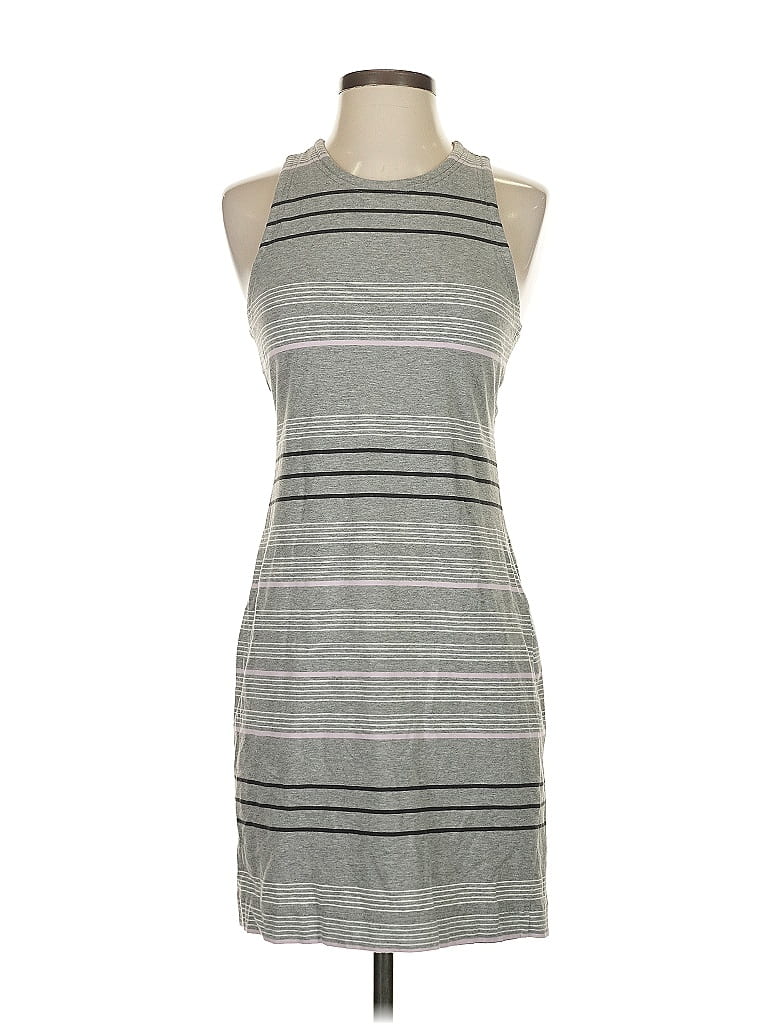 Pre-owned Lou & Grey Casual Dress In Gray