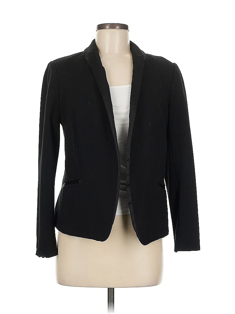 Pre-owned Banana Republic Factory Store Blazer Jacket In Black