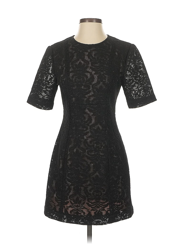 Pre-owned Bcbgmaxazria Cocktail Dress In Black