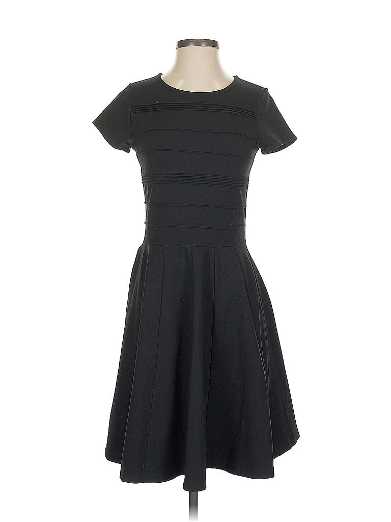 Pre-owned Cynthia Rowley Tjx Casual Dress In Black