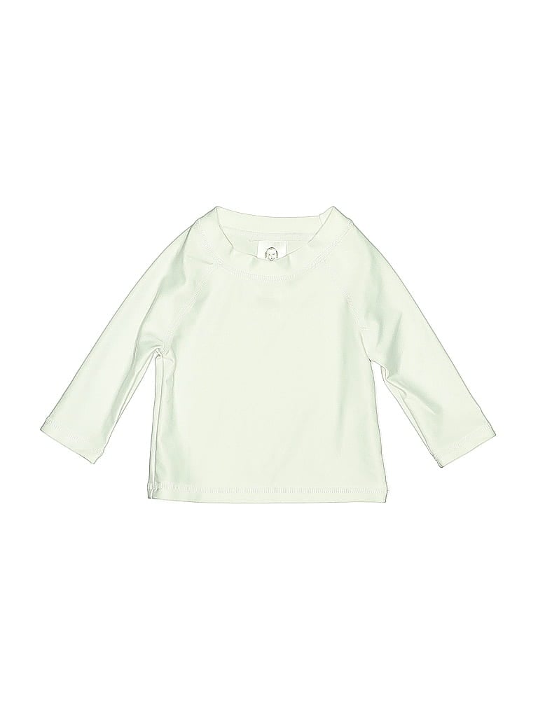 Click to view more detailed imagery on our partner's website Pre-owned Gerber Babies' 3/4 Sleeve T-shirt In Green