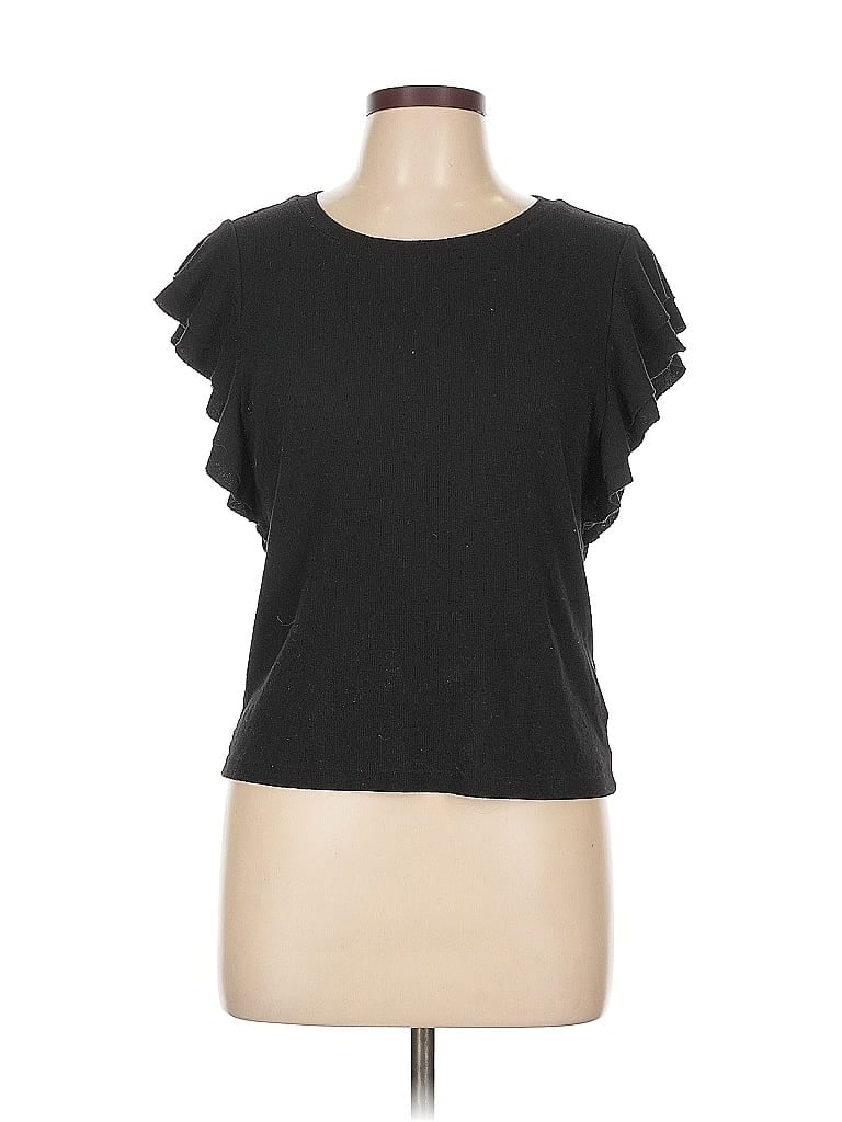 Pre-owned Gap Cardigan Sweater In Black