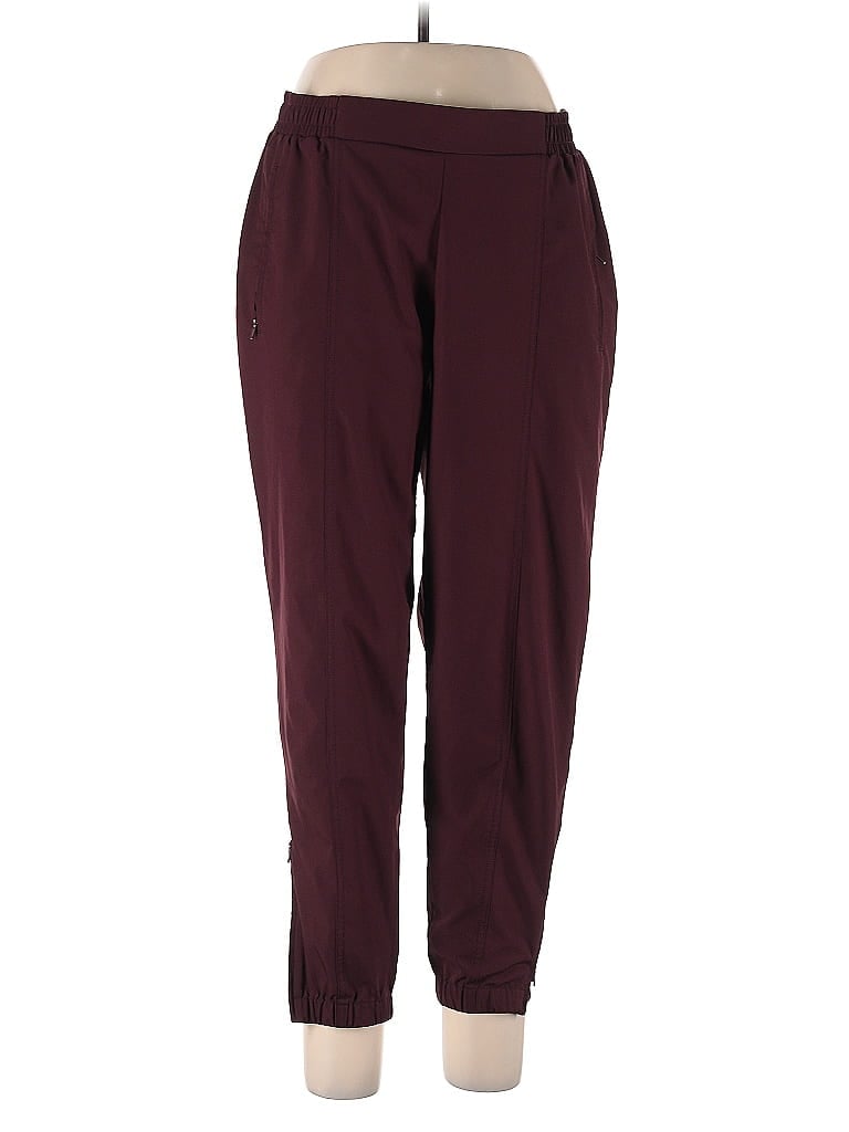Pre-owned Active By Old Navy Active Pants In Burgundy