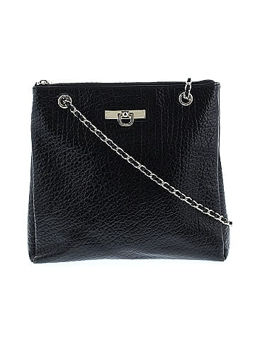 DKNY Leather Shoulder Bag (view 1)