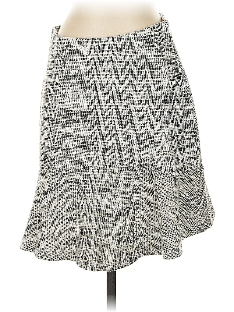 Pre-owned Ann Taylor Loft Casual Skirt In Gray
