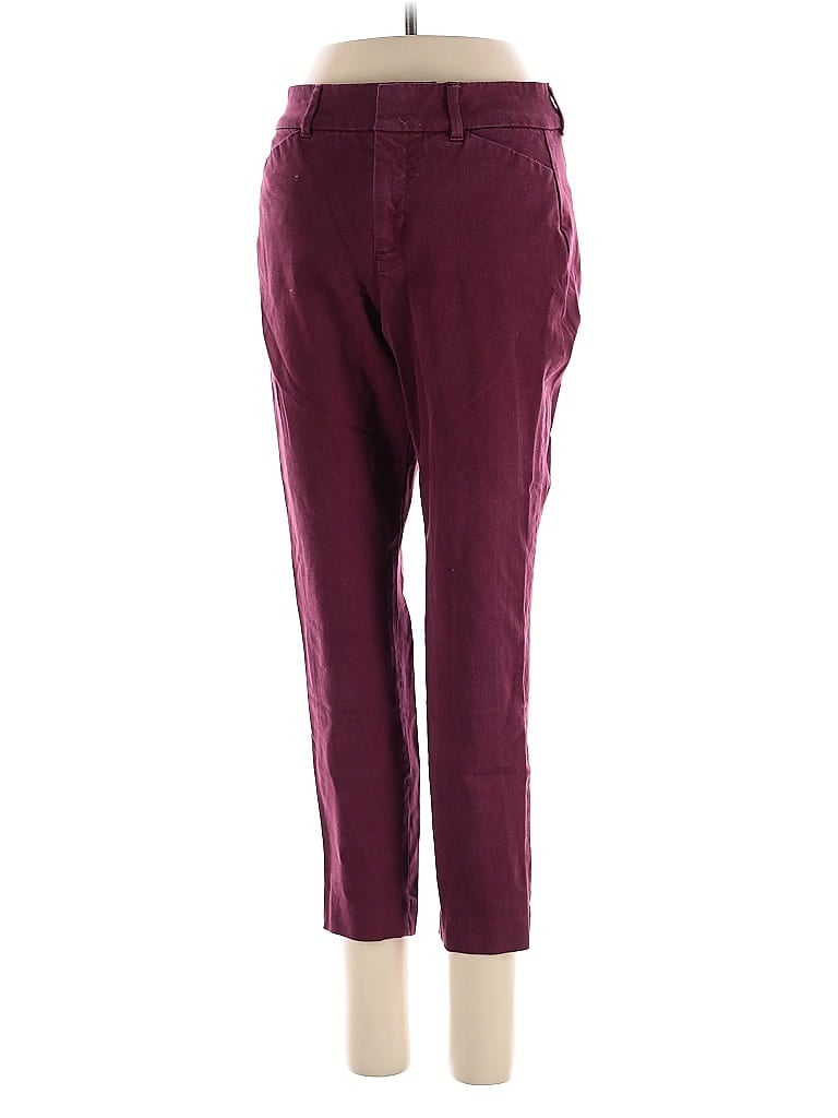 Pre-owned Old Navy Casual Pants In Burgundy