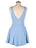 JoyLab Solid Blue Romper Size M - photo 2