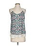 Stoosh 100% Polyester Teal Sleeveless Blouse Size S - photo 1