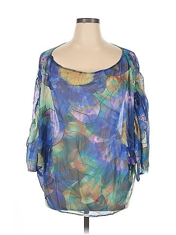 Jennifer Lopez 3/4 Sleeve Blouse (view 1)