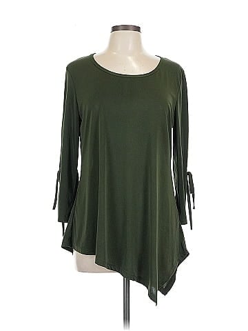 Lily by Firmiana 3/4 Sleeve Top (view 1)