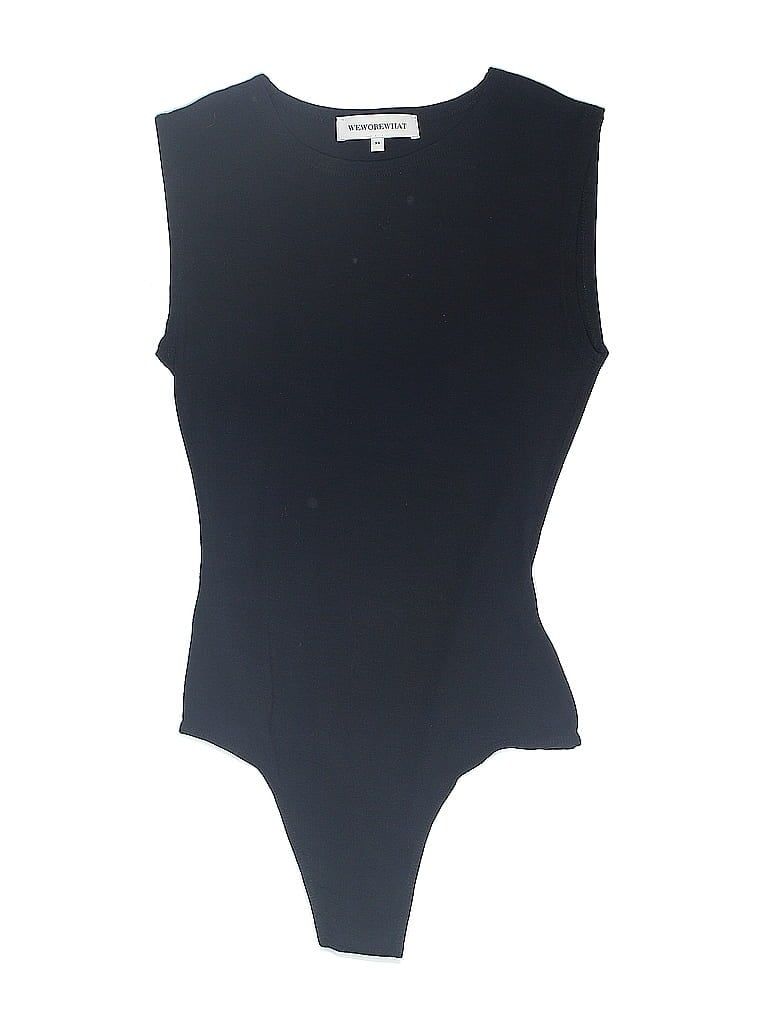 Pre-owned Weworewhat Bodysuit In Black