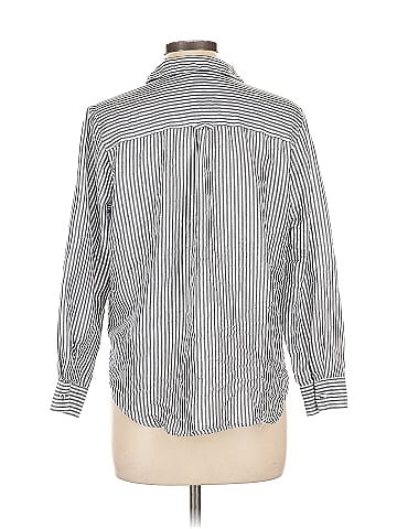 Velvet Heart 3/4 Sleeve Button-Down Shirt (view 2)