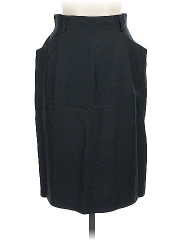 Linda Allard Ellen Tracy Silk Skirt (view 1)