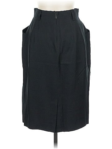 Linda Allard Ellen Tracy Silk Skirt (view 2)