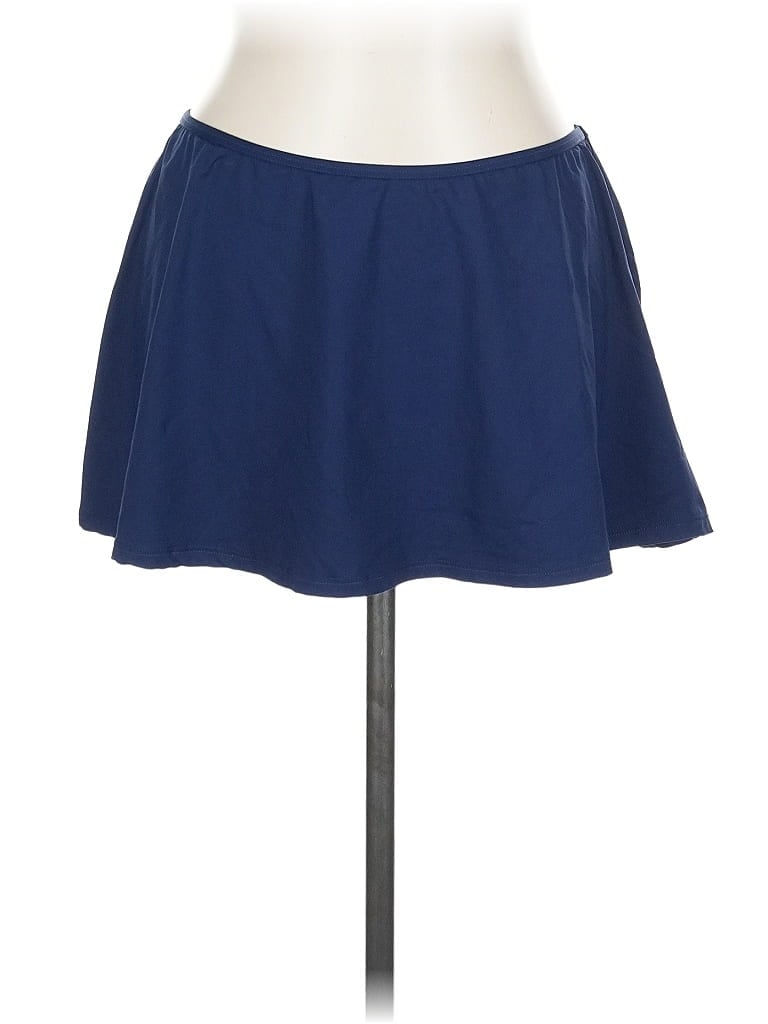 Pre-owned Gap Body Casual Skirt In Blue