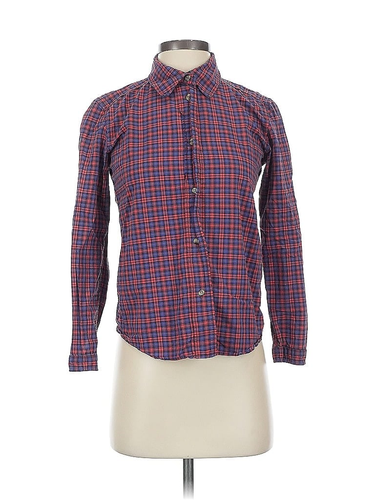 Click to view more detailed imagery on our partner's website Pre-owned Apc Long Sleeve Button Down Shirt In Red