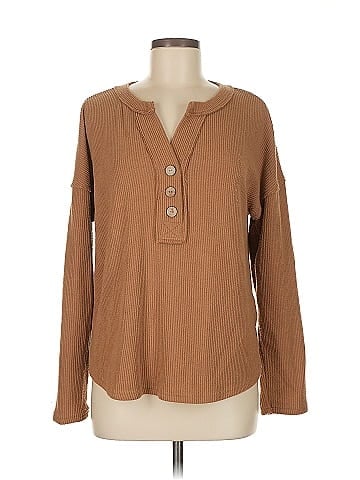 Blu Pepper Long Sleeve Henley (view 1)