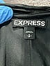 Express 100% Polyester Chevron-herringbone Black Cocktail Dress Size S - photo 7