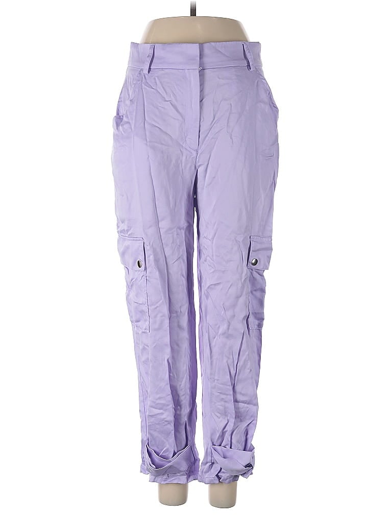 Pre-owned Express Cargo Pants In Purple