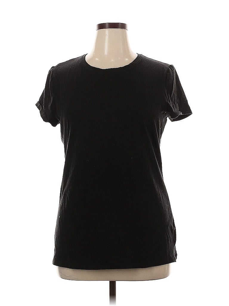 CIELO Pre-owned Short Sleeve T-shirt In Black
