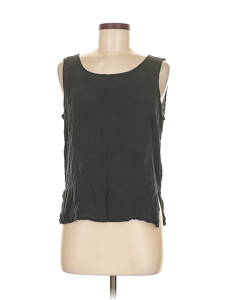 Pre-owned Kenar Sleeveless Blouse In Gray