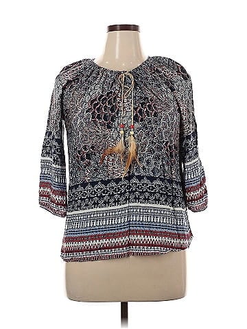 Tantrums 3/4 Sleeve Blouse (view 1)