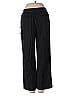 DKNY 100% Polyester Stripes Black Casual Pants Size 00 - photo 2