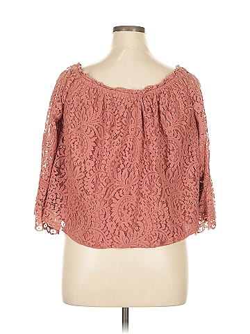 Hint of Mint 3/4 Sleeve Blouse (view 2)