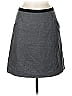 H&M Solid Gray Casual Skirt Size 8 - photo 1