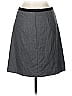 H&M Solid Gray Casual Skirt Size 8 - photo 2