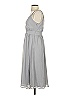 Eva Mendes by New York & Company Gray Casual Dress Size 4 - photo 5