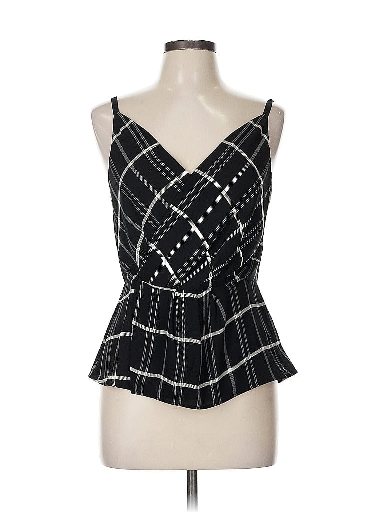 CABI Pre-owned Tank Top Black Strapless Neckline Tops