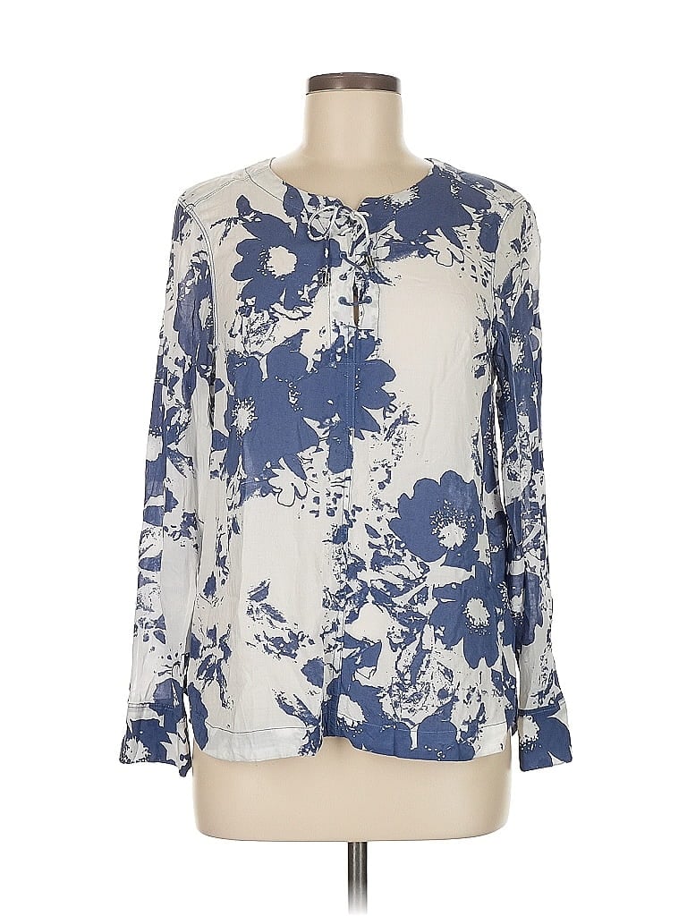 Click to view more detailed imagery on our partner's website Pre-owned Calvin Klein Jeans Est.1978 Calvin Klein Jeans Long Sleeve Blouse In Blue