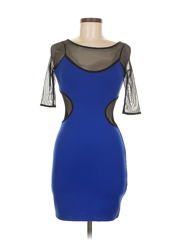 Click to view more detailed imagery on our partner's website Pre-owned River Island Cocktail Dress In Blue