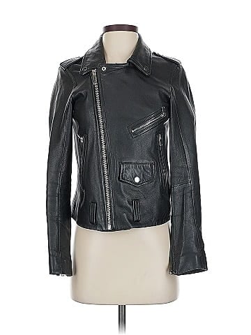 Zara Faux Leather Jacket (view 1)