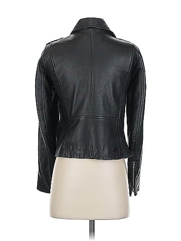 Zara Faux Leather Jacket (view 2)