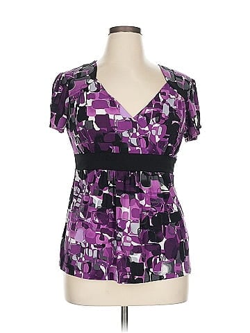 AB Studio Short Sleeve Top (view 1)