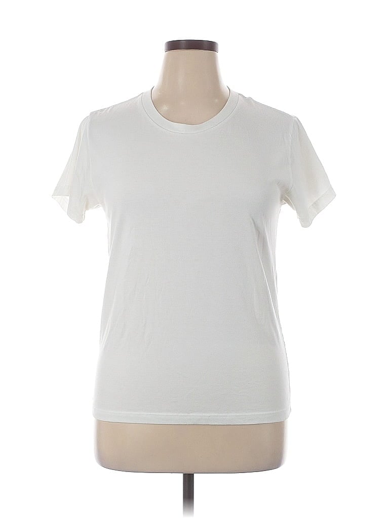 Pre-owned Assorted Brands Short Sleeve T-shirt In White