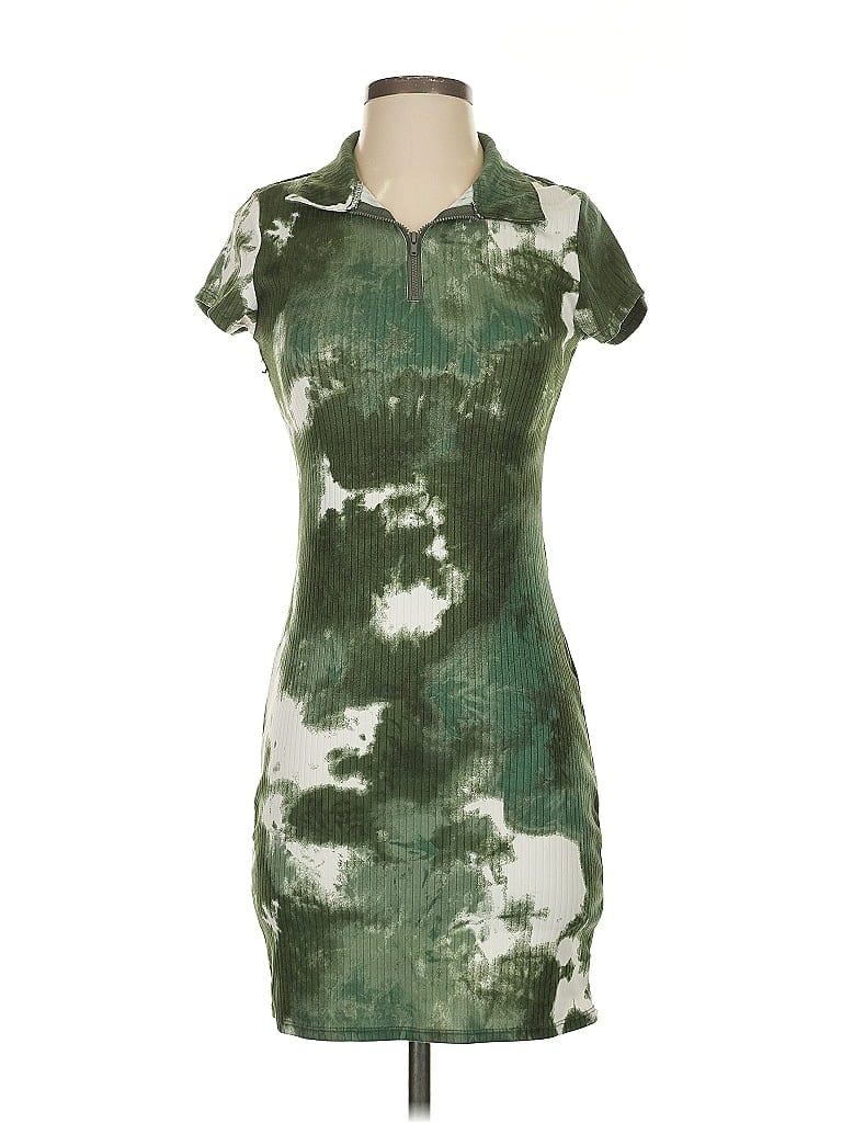Pre-owned No Boundaries Casual Dress In Green