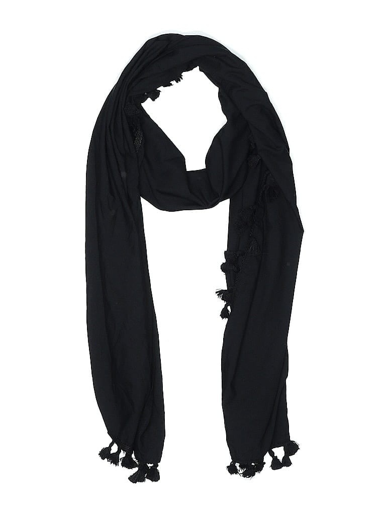 Click to view more detailed imagery on our partner's website Pre-owned Unbranded Scarf In Black