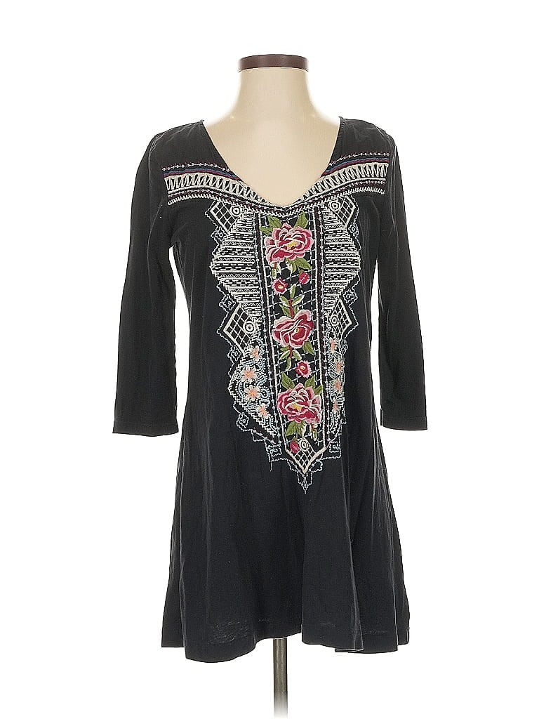 Pre-owned Ya Los Angeles Casual Dress In Black