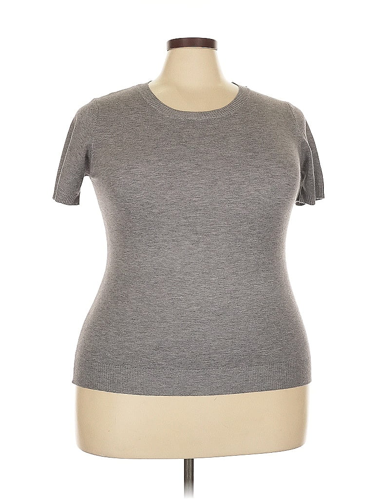 Pre-owned Unbranded Cardigan Sweater In Gray