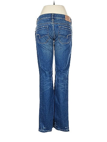 American Eagle Outfitters Hearts Blue Jeans Size 8